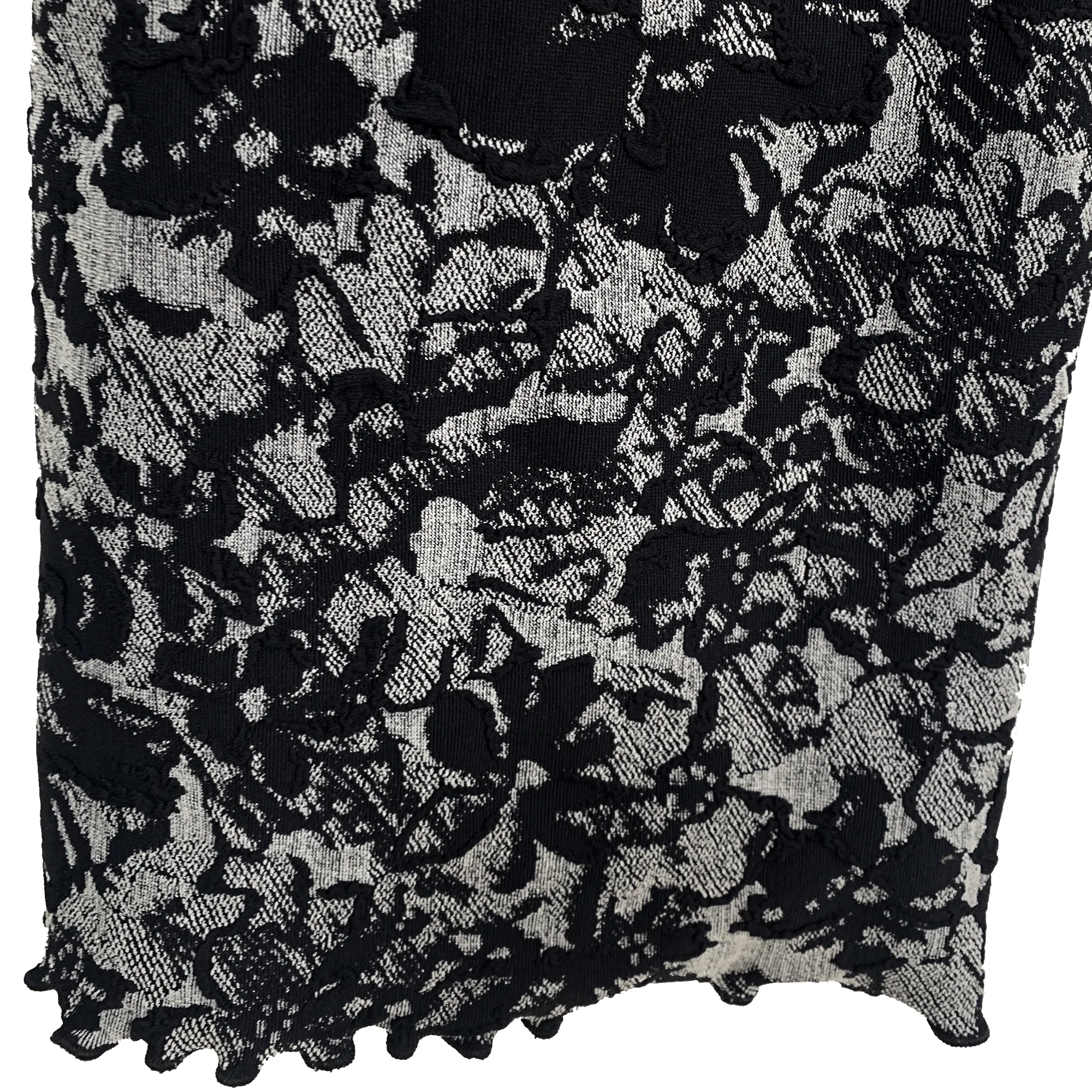 Black Fumato Jacquard Knit Energy Pant