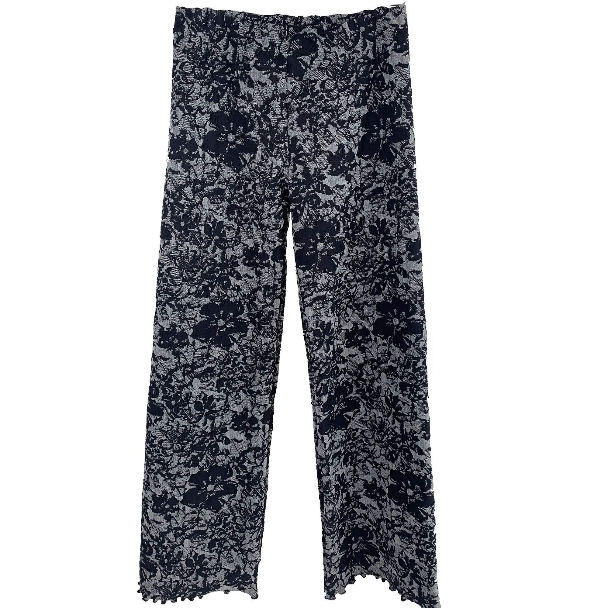Black Fumato Jacquard Knit Energy Pant
