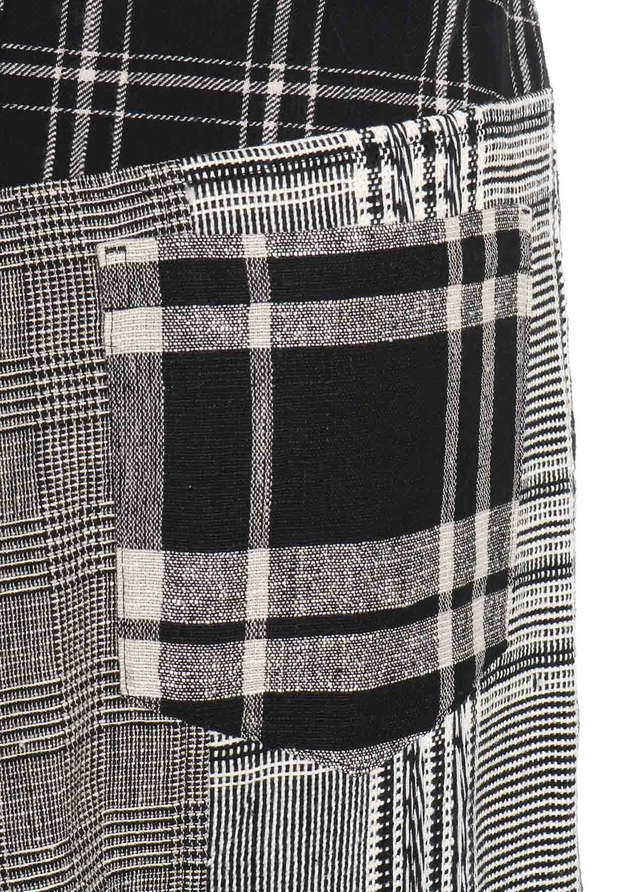 MULTI PLAID SAROUEL PANTS