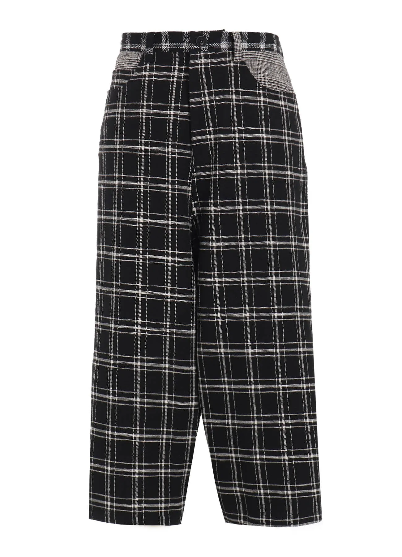 MULTI PLAID SAROUEL PANTS