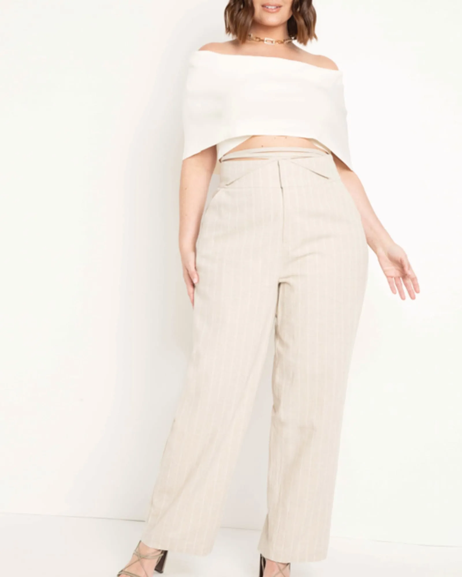 Samantha Cropped Sweater | Sugar Swizzle