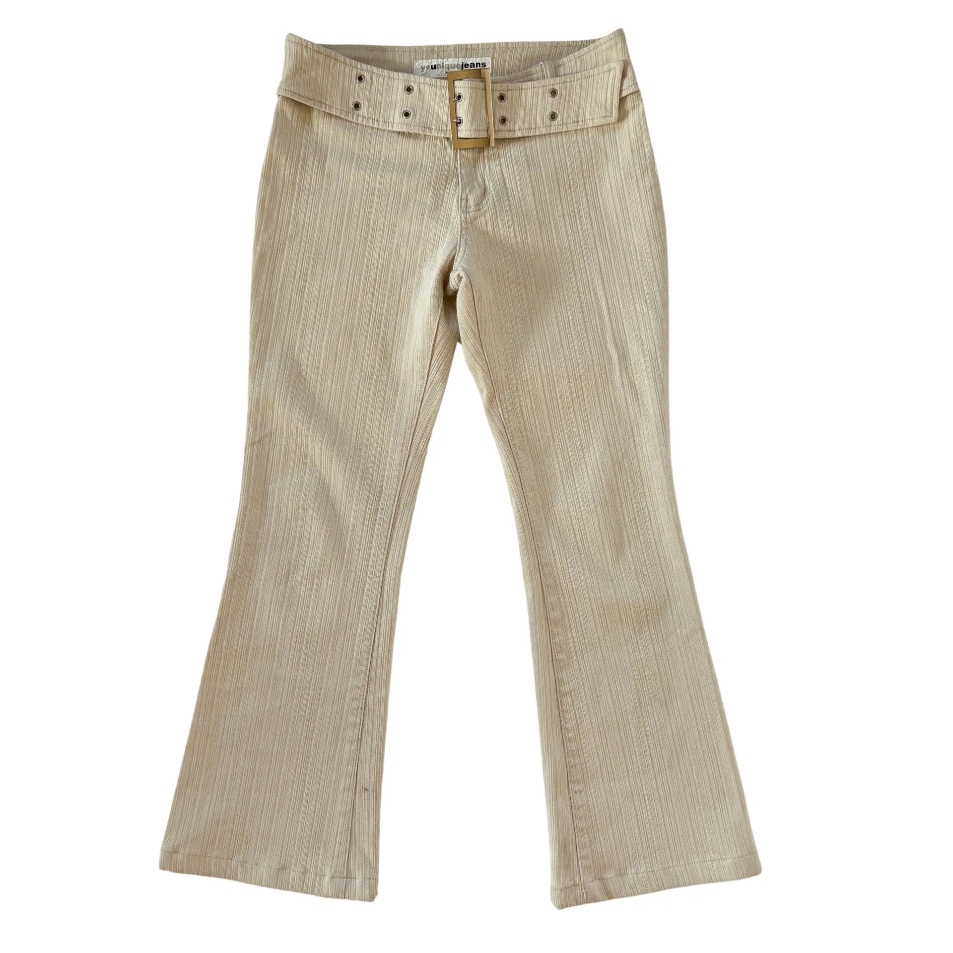 Y2K Belted Flares (S)